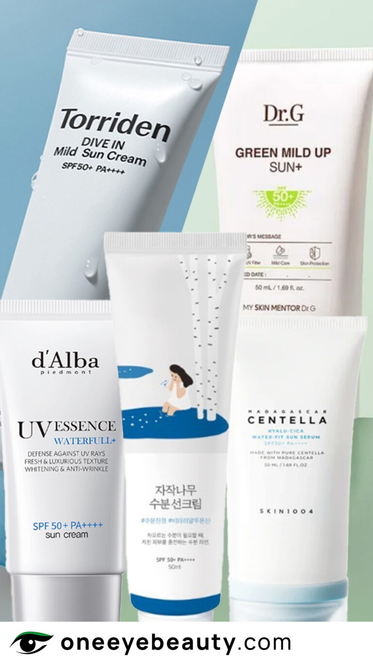5 Best Korean Sunscreens for Oily & Acne-prone Skin