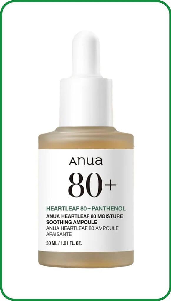 Anua Heartleaf 80% Moisture Soothing Ampoule