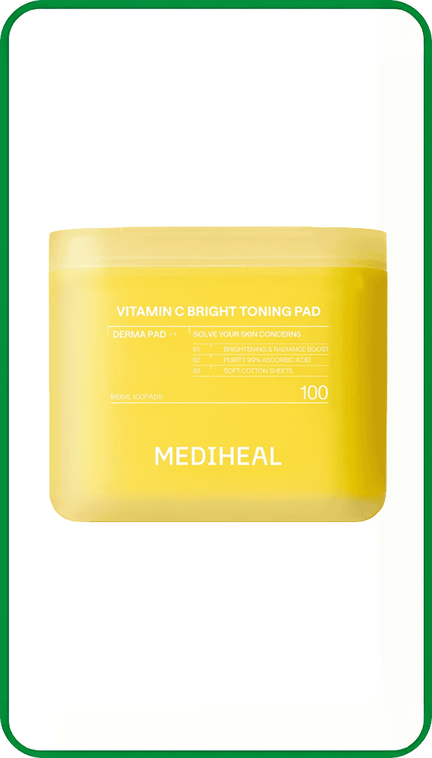Mediheal Vitamin C Brightening Toning Pad